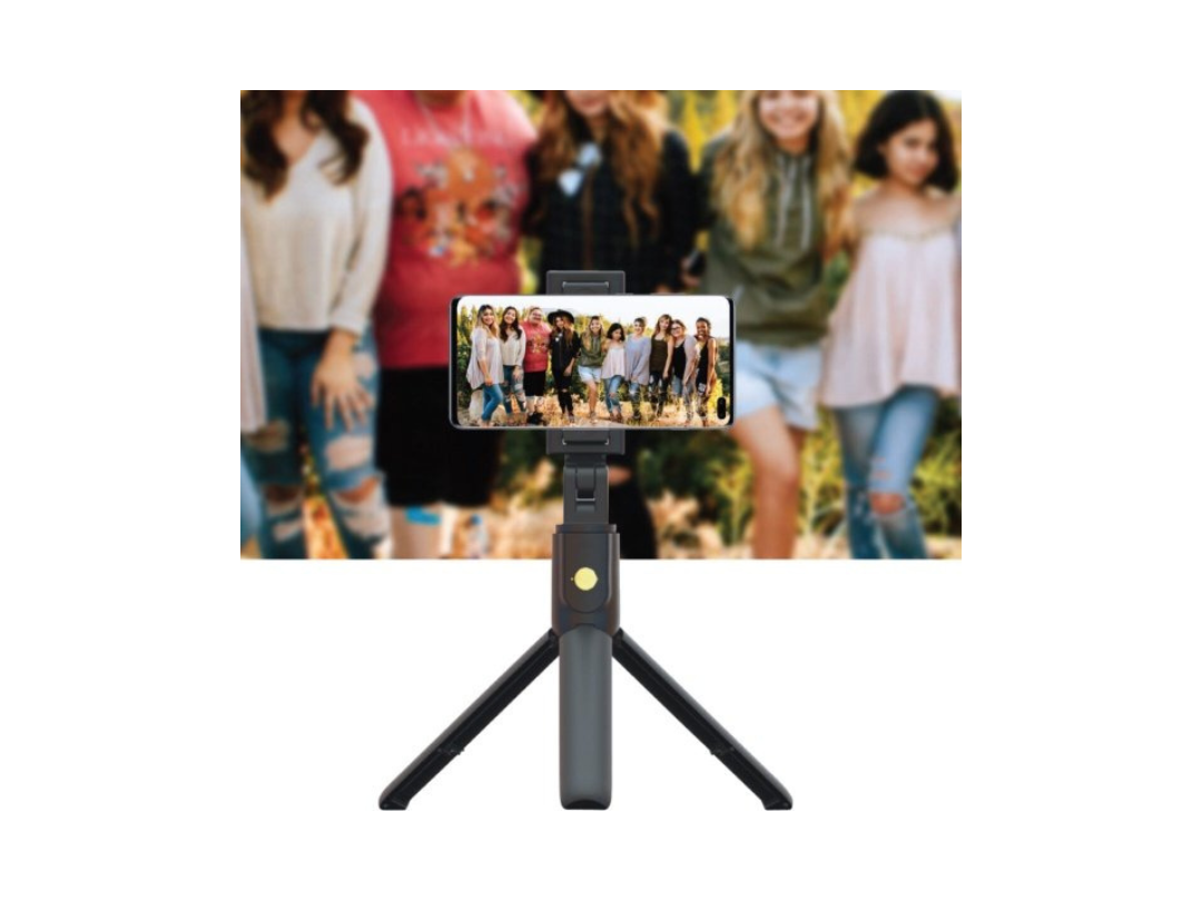 Porodo Bluetooth Selfie Stick with Tripod & Remote Shutter - Qatar Porodo Bluetooth Selfie Stick with Tripod & Remote Shutter - Qatar